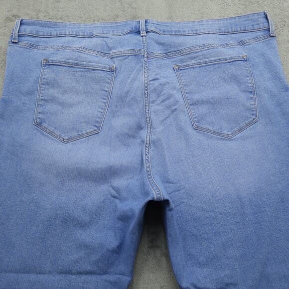 Old Navy Jeans Women's 28 Plus Blue High-Rise Rockstar Super Skinny 29" Inseam - Picture 11 of 15